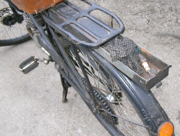 ЛВЗ В-902 велосипед («крокодил») с мотором