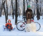 Снова выпал снег ))