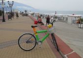 С велосипедом в Сочи