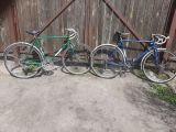 Мои велосипеды,небольшой гараж.